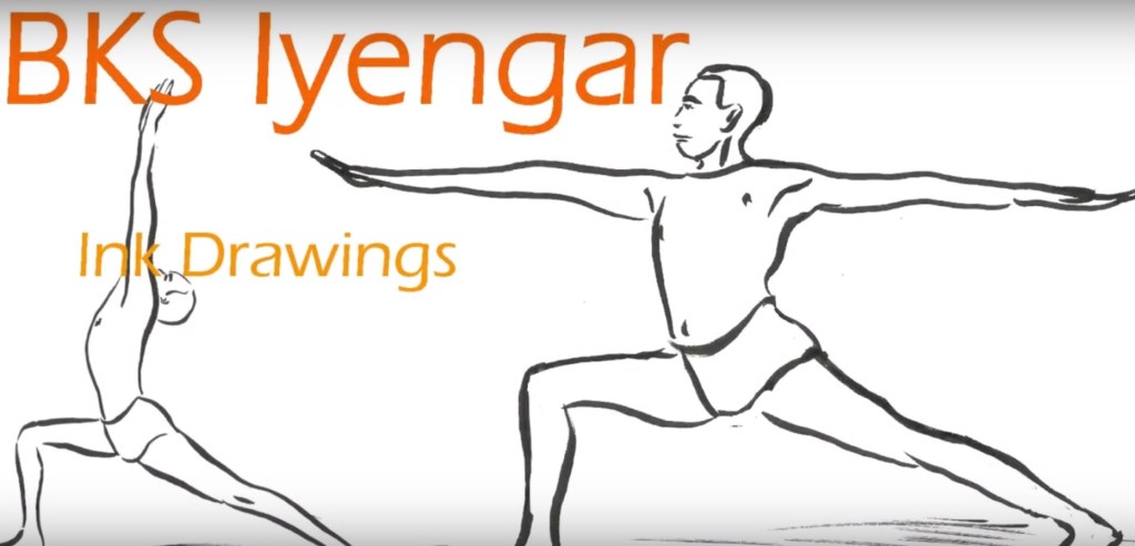 BKS Iyengar yoga postures- a feeling for his individual&nbsp;expression