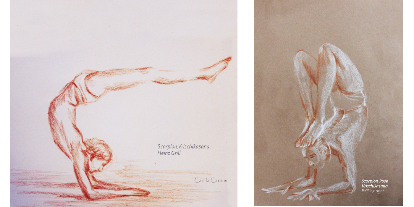 The beauty of Scorpion Yoga Pose Vrischikasana