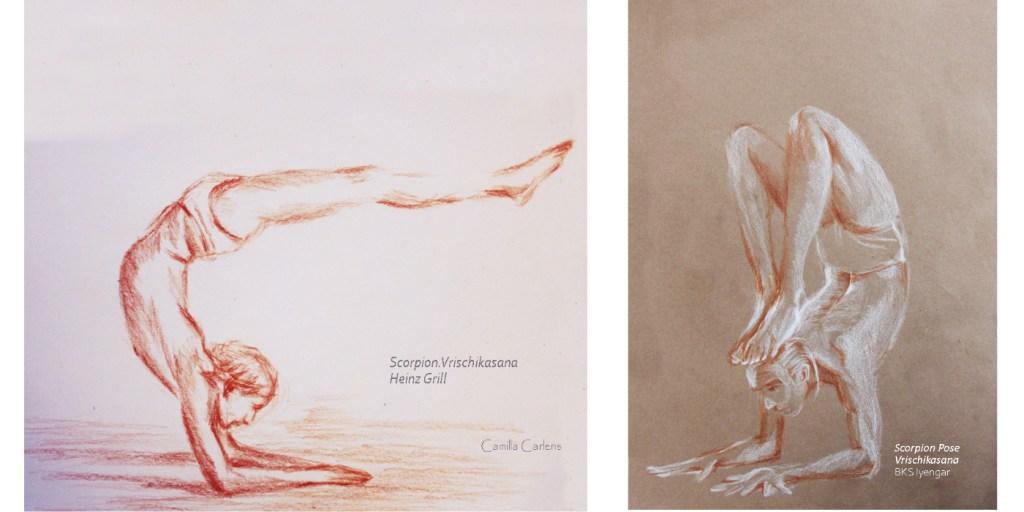 The beauty of Scorpion Yoga Pose&nbsp;Vrischikasana
