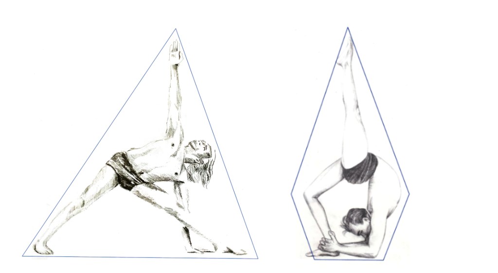 Spacial geometry in BKS Iyengar´s yoga&nbsp;poses
