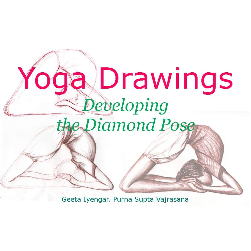 Studying yoga poses – Yoga Drawings